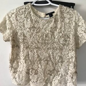 Lace Crop Top